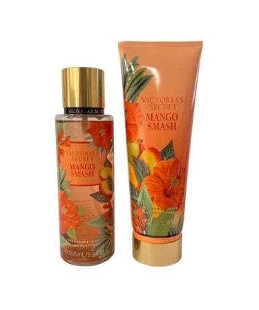 2 VS fragrance lotion 8 fl oz & perfume mist 8.4 fl oz bundle set (Mango Smash)