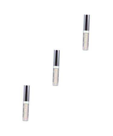 FOMIYES 3pcs Eye Shadow Eyeshadow Glow Sparkling Eyeliner Glitter Liquid Eyeliners Women Makeup Flash 1 count (Pack of 1) Goldenx3pcs