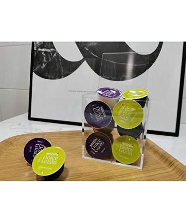 Casa D'Or Plexiglass capsule for 13 D/G capsules or 40 Nespresso capsules - Buy Online on GoSupps.com
