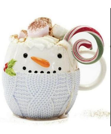 Devon Ceramics Giant Festive Handcrafted Snoman and Rlph Reideer Hot Choclte  - Buy Online on GoSupps.com