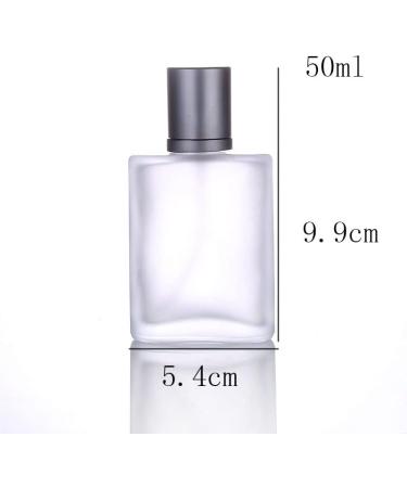 Z nitude 50ml Empty Glass Perfume Bottle Atomizer Refillable Smoke Glass - Buy Online on GoSupps.com