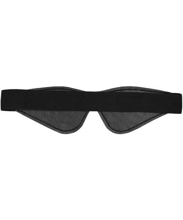 Ouch! by Shots - Luxury Vinyl Eye Mask with Elastic Straps - Burgundy - Buy Online on GoSupps.com
