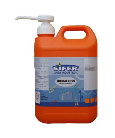 SIFER Sifer Citro Gel Hand Wash Cream Microbeads 5 Litres SI2122-5