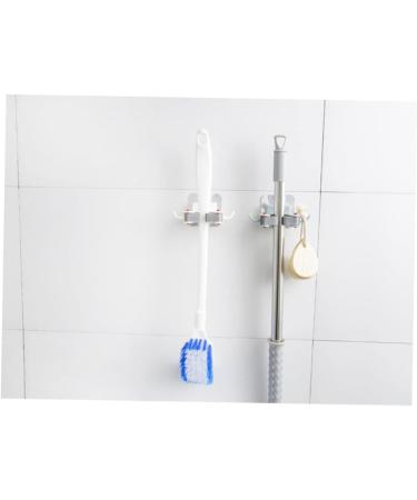 Cabilock 4 Pcs Hook Plant Pots Indoor Kitchen Storage Practical Storage Shelves Mop Holder Hanger Broom As Shownx2pcs 6.5*11.5*6cmx2pcs - Buy Online on GoSupps.com