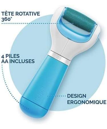 Scholl Electric Grater - Velvet Smooth with 2 Ultra Peeling Rolls | International Shipping Available - Buy Online on GoSupps.com