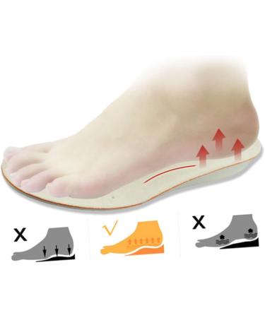 FRCOLOR 3 Pairs Invisible Height Increase Insoles - Comfort & Heel Lift Inserts for All Shoes - Buy Online on GoSupps.com