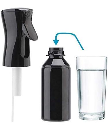 Qiaohome Hair Bottle Continuous Water Aerosol Mist Sprayer Sprayer-150 Ml Black - Buy Online on GoSupps.com