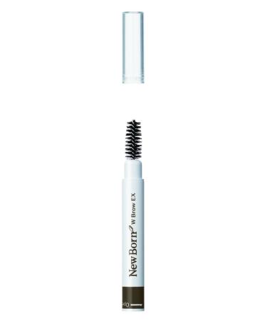Sana Newborn Eyebrow Mascara & Pencil - Brow Ex N B11 Bitter Brown - Buy Online on GoSupps.com