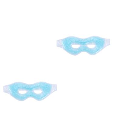 MAGICLULU 2 Pieces Eye Mask Therapeutic Eye Mask Cooling Eye Mask Gel Eye Mask Ice Eye Mask