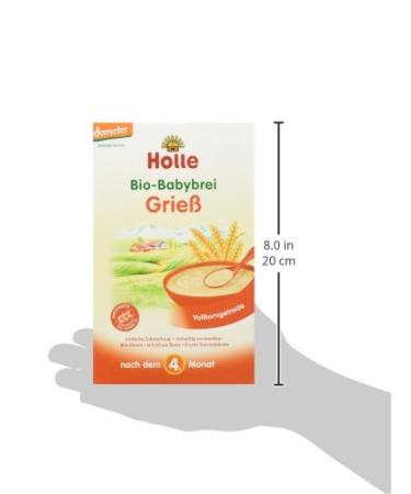 Holle Organic Baby Porridge Semolina - Pack of 3 (3 x 250g) | Buy Premium Baby Food Online - Buy Online on GoSupps.com