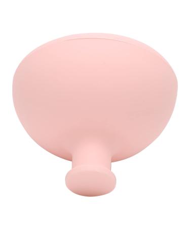 Mucus removing silicone cups silicone hand surface breast percussion cup hollow arch design deep muscle vibrations suitable for older people and toddlers (pink)