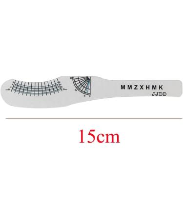 Eyelash Measure Ruler Eyelash Card Eye Mascara Beauty Ruler Makeup Tools for Women Lady Girls - Buy Online on GoSupps.com