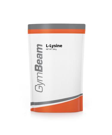 GymBeam L-Lysin-Poudre Acide amin essentiel pour muscles et syst me immunitaire poudre soluble facile prendre favorise la synth se des prot ines et la sant cellulaire (500 g sans saveur)