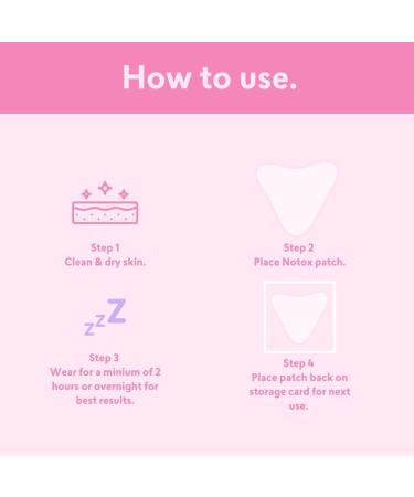 Notox Chest + Body - Nudie Face - 100% Medical Grade Silicone Wrinkle Chest Patch - Reusable Silicone Decolletage Patch To Reduce Sleep Lines and Stretch Marks - Wrinkle Smoothing - Fast Results - Buy Online on GoSupps.com