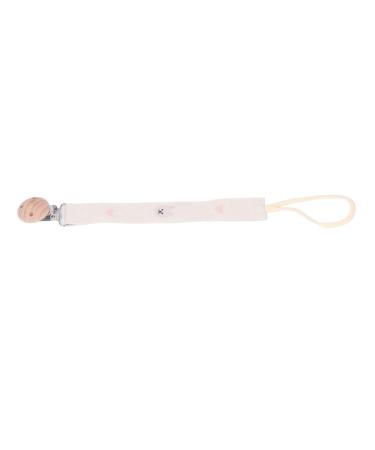 Pacifier Holder Strap Baby Pacifier Clip Easy to Wear Soft for Toddlers (Rabbit)
