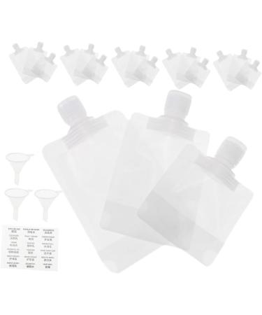FOMIYES 5 Sets Flap Lotion Bag Shampoo Travel Container Spray Lotion Portable Spout Pouch Toiletry Lotion Pouch Dispenser Container Squeezable Bags Reusable Filling Bye Cream Clamshell - Buy Online on GoSupps.com