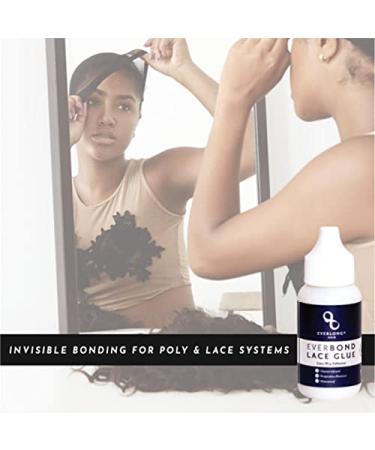 Everbond Lace Glue by Everlong Hair - Invisible Bonding Adhesive for Wigs Hairpieces & Toupees | Extra Moisture Control & Firm Hold - Buy Online on GoSupps.com