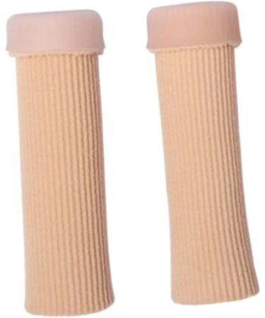 Silicone Gel Finger Wound Sleeves - Set of 2 | Finger Toe Handguard Nursing Cover | Cuttable Size 2 Sleeve - Buy Online on GoSupps.com