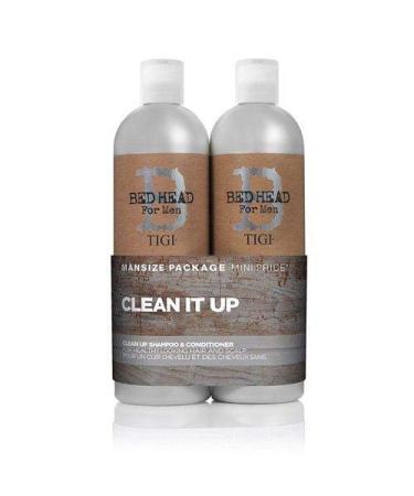 Tigi Bed Head B for Men Clean Up Kit - 2 Pc Kit 25.36 Oz Shampoo & Conditioner - Buy Online on GoSupps.com