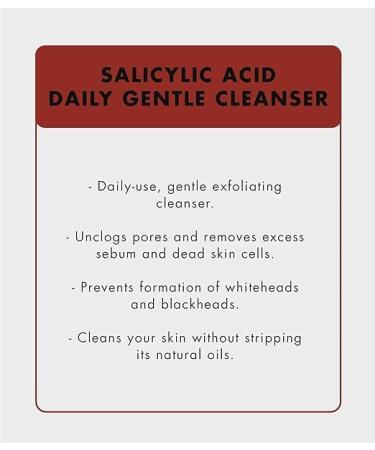 Salicylic Acid Exfoliating Cleanser 150ml - Deep Cleanse & Unclog Pores | Buy Internationally - Buy Online on GoSupps.com
