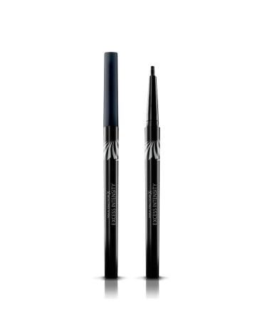 Max Factor Excess Intensity Longwear Eyeliner Charcoal - Waterproof Eyeliner for Turning - For the perfect eyeliner - color black - 1 x 2 g 1 piece (1 Pack) Charoal