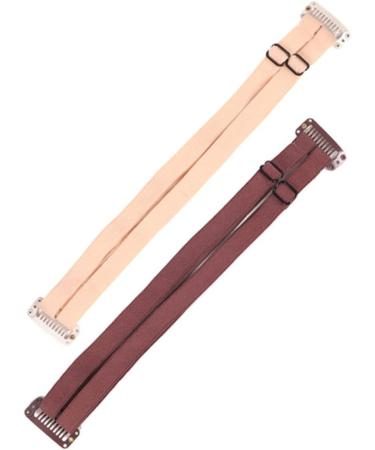 Face Lifting Bands 2 pcs Invisible Slimming Strap Anti Wrinkle Patch Strips Face Slimming Tools for Dpuble Clips Brown - Buy Online on GoSupps.com