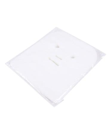 TEHAUX Masques Faciaux Pr d coup s 100 Pi ces en Papier Facial Jetable 25x30 Cm Absorbants pour Soin Visage Professionnel Spa Beaut Peau Hydratation Nettoyage