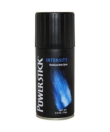 Power Stick Intensity Deodorant Body Spray for Men  2.8 Ounce