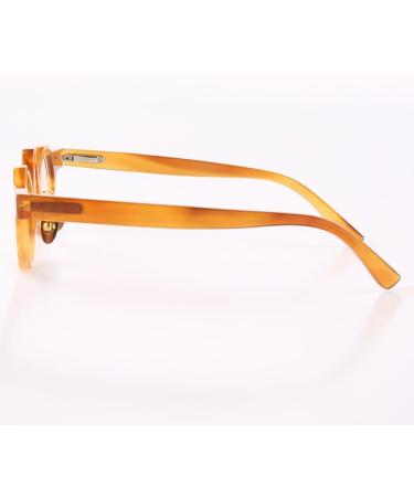 Eyeglass Frames Vintage Round Classic Handmade Horn Prescription Reading Glasses Frame Women Men Unique Optical Eyewear Dark Green Black Horn - Buy Online on GoSupps.com