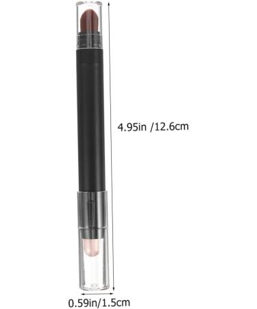 LALADEFIEE 2pcs Eye Makeup Tool Eyeshadow Brushes Eye Shadow Eye Makeup Kit Eye Makeup Brushes Abs Black - Buy Online on GoSupps.com