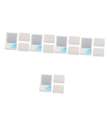 Healvian 15 sentences contact lens tool exquisite contact lens holder Small organizer for contact lens portable lentil containers fine glasses frame care box bracket Miss Suite PP