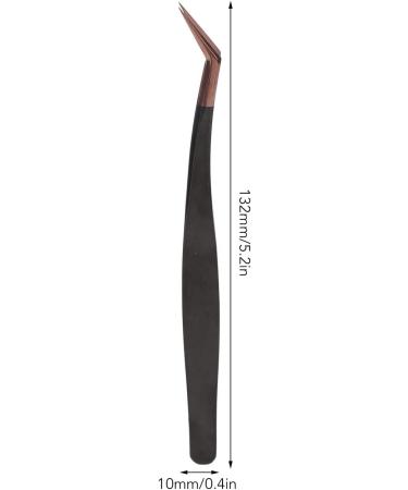 Premium Rose Gold Eyelash Extension Tweezers - Stainless Steel Volume & Individual Precision Tools for Makeup - Buy Online on GoSupps.com