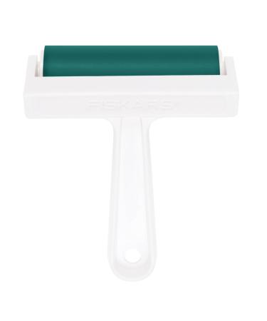 Fiskars Lia Griffith Stamp Brayer, Teal Green/White,106210-1002