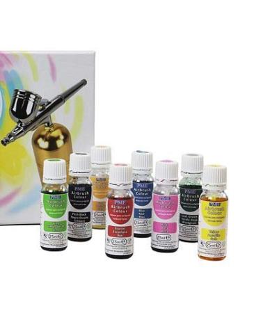 PME Airbrush Colours Set of 8 x 25ml