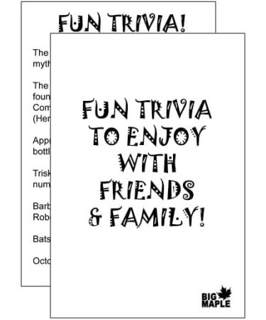 BIG MAPLE Trivia Cards with Cheese Seasoning Bundle. Includes (1) Bottle of Kraft KD Shaker Original Cheese Seasoning (500g) with BIG MAPLE Trivia Cards. Made with Real Cheese. Great for Soup Pizza Popcorn. - Buy Online on GoSupps.com