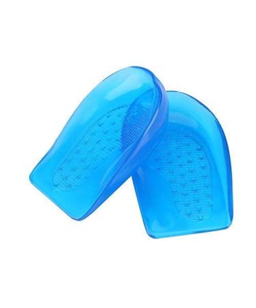 O/X Leg Correction Insoles  Silicone Gel Foot Orthotic Arch Support Shoes Insert Pads Heel Cup Shoe Inserts Posture Corrective Heel Cups (L(41-46)) - Buy Online on GoSupps.com