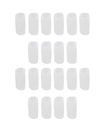 20 Gel Toe Caps - Soft Protective Cover for Blisters | Comfort for Small & Large Toes - Buy Online on GoSupps.com