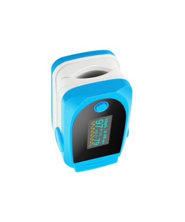 Finlon New OLED Finger Pulse Oxygen Saturation Monitor with Audio Alarm - SPO2-PR-PI-RR Sleep Monitoring Curve, Heart Rate Monitor for Adult and Child (Blue) - Buy Online on GoSupps.com