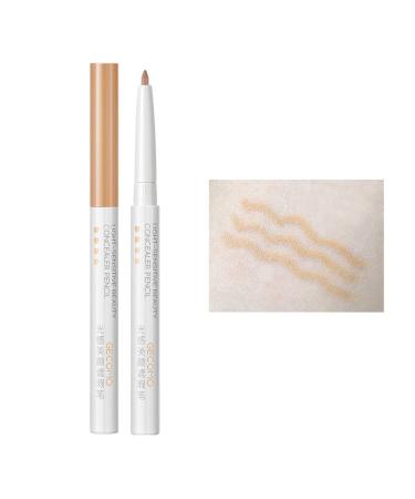 Katutude Concealer Pen for Pencil Creamy Texture Make-Up Concealer for All Skin Types for Eyes Long-Lasting Natural Cosmetics Make Up Concealer for Eyes Dark Circles