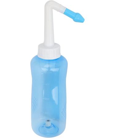 500ml Neti Pot Sinus Rinse Bottle with 2 Nozzles - Nasal Irrigation for Adults & Kids - Buy Online on GoSupps.com