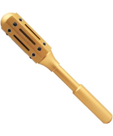 Ultechnovo Smoke-Free Moxa Sticks - Portable Moxibustion & Acupressure Massage Tools | 2 PCS Golden Moxa-Sticks (21.9x1.9cm) for Meridian Therapy - Buy Online on GoSupps.com