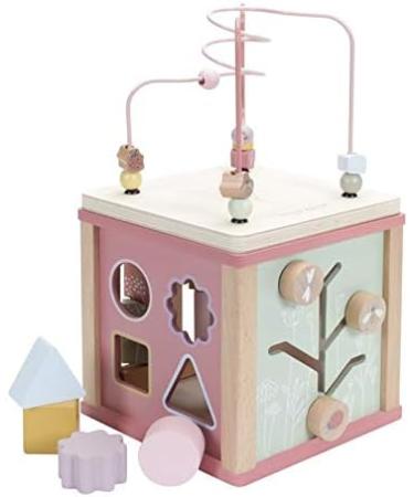 Buy Little Dutch 7028 Motor Skills Loop Activity Cube - International Shipping Available | Enhance Child Development - Buy Online on GoSupps.com