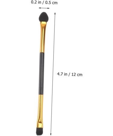 POPETPOP 40 Pcs Double Ended Eyeshadow Brush Lady Parts Eyebrow Brush Artificial Fiber Travel Major 12x0.5cmx2pcs As Shownx2pcs - Buy Online on GoSupps.com