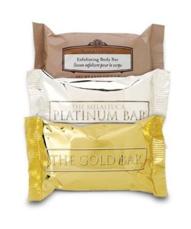 Melaleuca Exfoliating Body Bar Soap - Almond-Vanilla Scent | Nourishing & Exfoliating | Shop Internationally - Buy Online on GoSupps.com