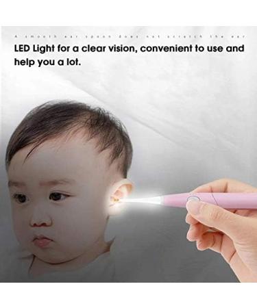 LUKEO Safety Electric Vacuum Earwax Remover with LED Light - White Dinosaur Design - Buy Online on GoSupps.com