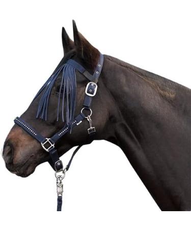 HKM 4057052397653 Anti-Fly-6900 Dark Blue Horses dark blue thoroughbred - Buy Online on GoSupps.com