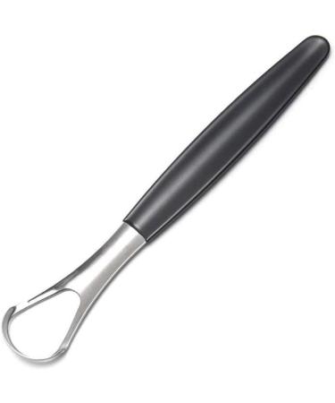 Plbied Stainless Steel Tongue Scraper for Oral Hygiene - Effective Cleaning Brush for Fresh Breath | Health Tongue Schwarz 1 St ck - Buy Online on GoSupps.com