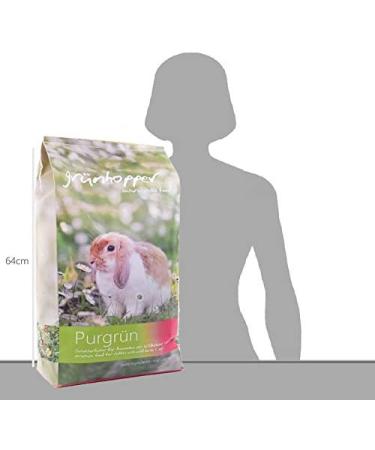 Green Shopper Purgr n 3kg Rabbit Feed - Premium Quality All-Natural Nutrition for Healthy Bunnies - International Shipping Available - Buy Online on GoSupps.com