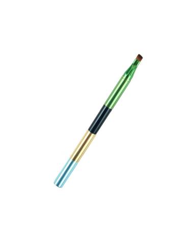 FOMIYES 2pcs Multifunctional Makeup Brush Set - Eyeshadow Eyebrow Lip & Concealer Brushes with Cap - Travel-Friendly Cosmetic Tools - Buy Online on GoSupps.com