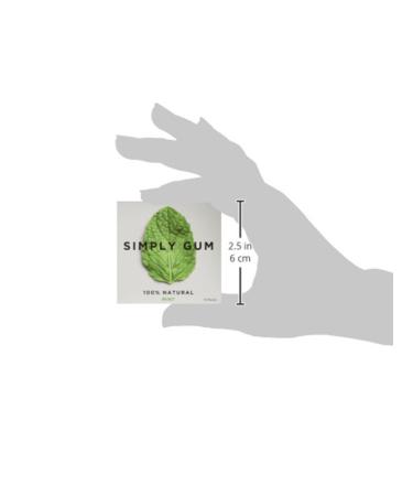 Simply Gum Variety Pack - Peppermint, Cinnamon, Ginger, Fennel, Maple, Coffee | Synthetic & Aspartame Free, Non-GMO Assorted Original - Buy Online on GoSupps.com